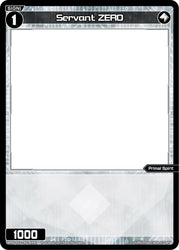 Myu // Servant ZERO (WXDi.P11-TK07A[EN] // WXDi-P11-TK07B[EN]) [Reunion Diva]