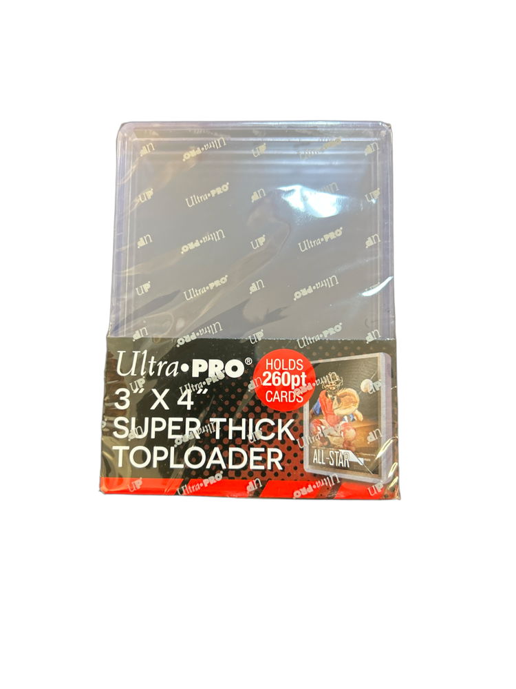 Ultra-pro Super Thick Toploader 10-pack | New (ONLINE ORDER ONLY)