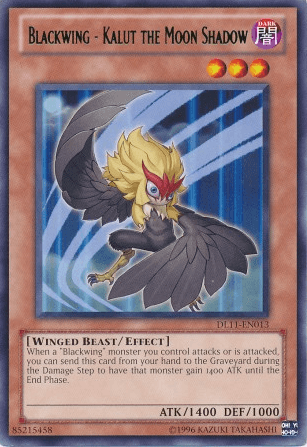 Blackwing - Kalut the Moon Shadow (Green) [DL11-EN013] Rare (ONLINE ORDER ONLY)