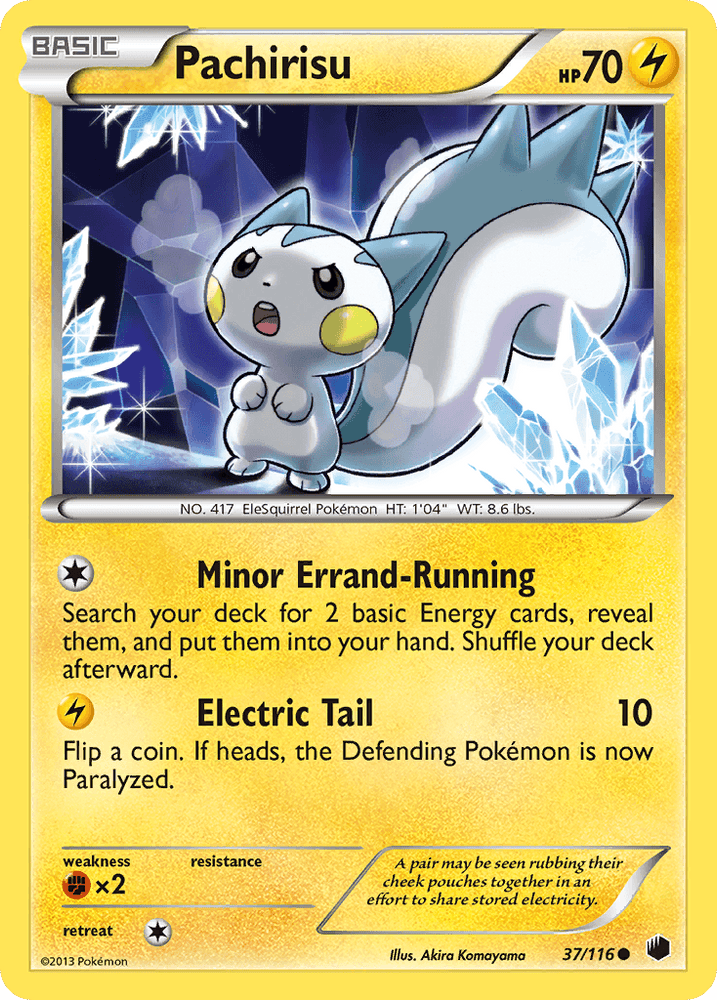 Pachirisu (37/116) [Black & White: Plasma Freeze] (Online Only)