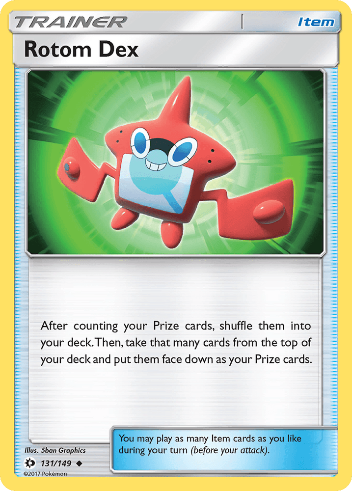 Rotom Dex (131/149) [Sun & Moon: Base Set] (Online Only)