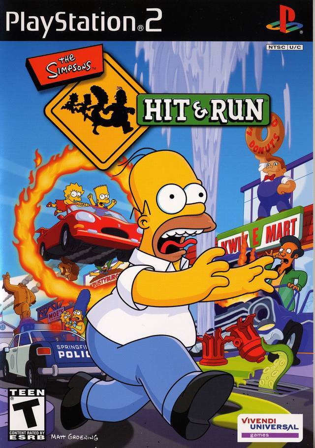 The Simpsons Hit & Run (Playstation 2) (Online Order Only)