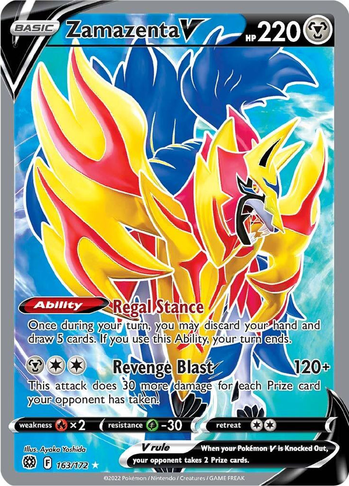 Zamazenta V (163/172) [Sword & Shield: Brilliant Stars] (Online Only)