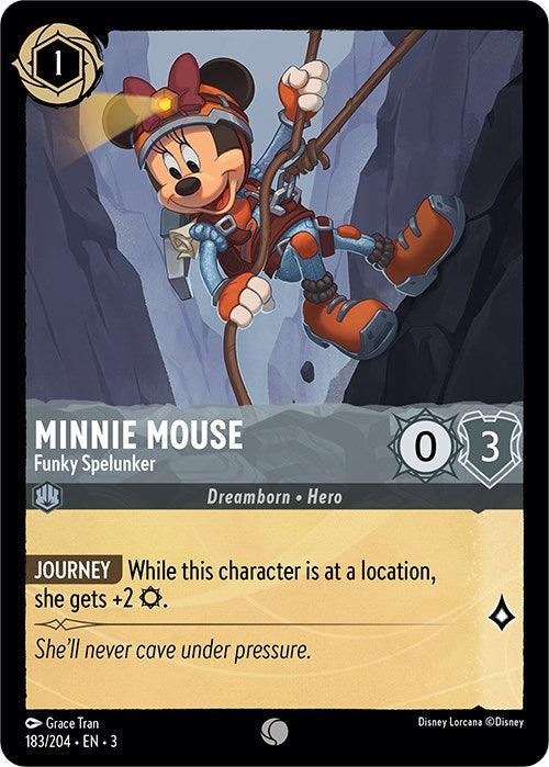 Minnie Mouse - Funky Spelunker (183/204) [Into the Inklands] (ONLINE ORDER ONLY)