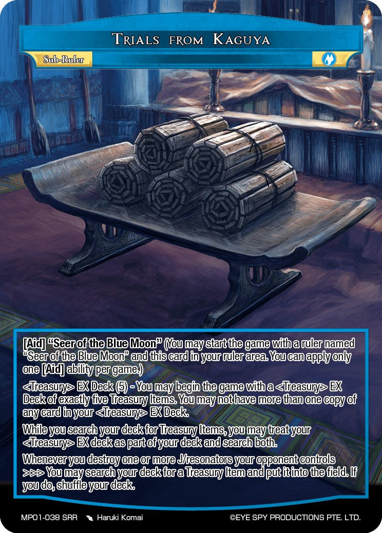 Trials From Kaguya (MP01-038 SRR) [Masterpiece 