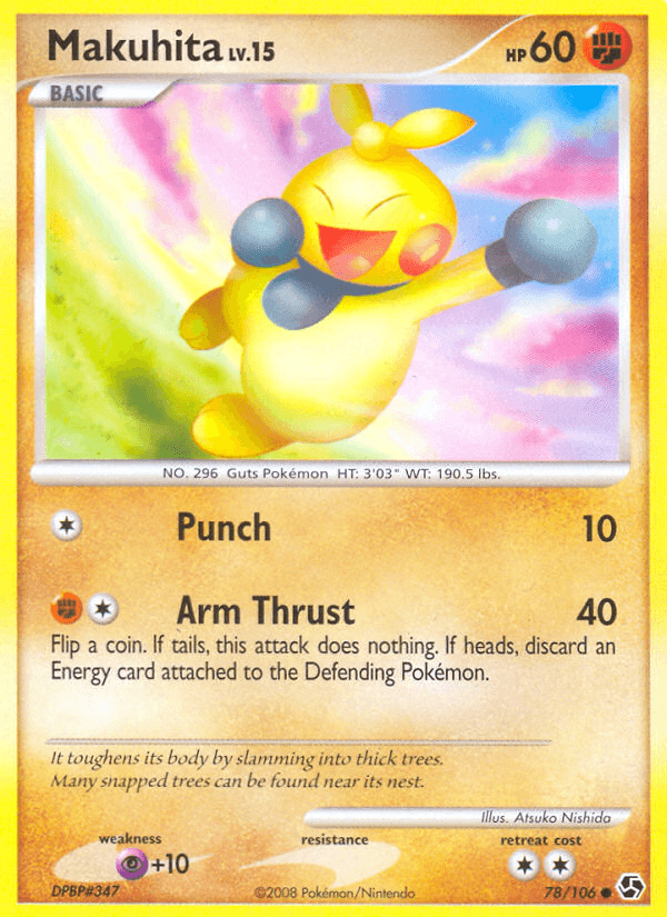 Makuhita (78/106) [Diamond & Pearl: Great Encounters] (Online Only)