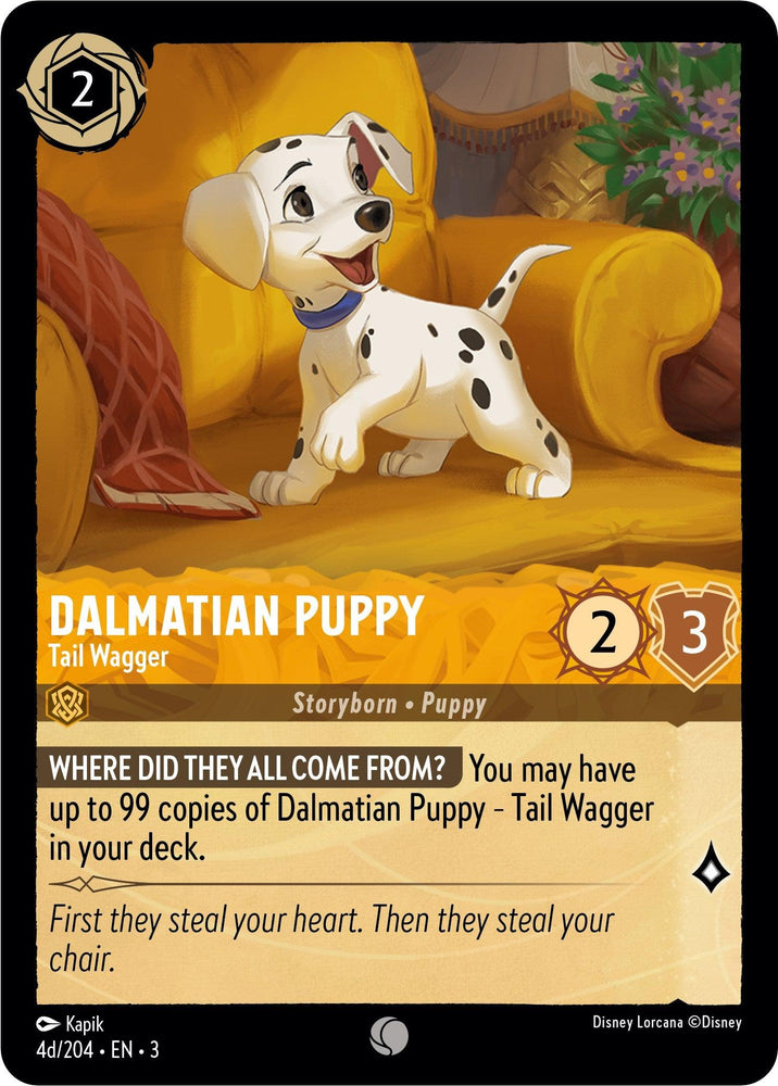 Dalmatian Puppy - Tail Wagger (4d) (4d/204) [Into the Inklands] (ONLINE ORDER ONLY)