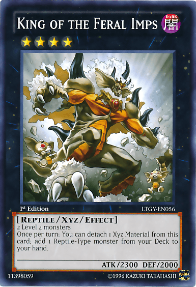 King of the Feral Imps [LTGY-EN056] Common (ONLINE ORDER ONLY)