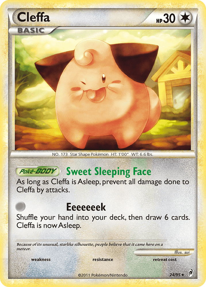 Cleffa (24/95) [HeartGold & SoulSilver: Call of Legends] (Online Only)