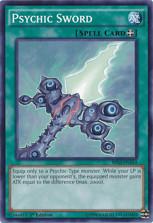Psychic Sword [BP03-EN163] Common (ONLINE ORDER ONLY)