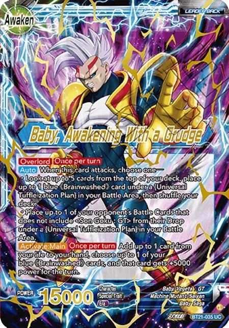 Baby // Baby, Awakening With a Grudge (Giant Card) (BT21-035) [Oversized Cards] (ONLINE ORDER ONLY)