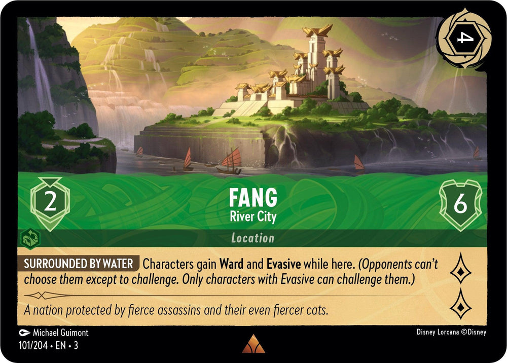 Fang - River City (101/204) [Into the Inklands] (ONLINE ORDER ONLY)