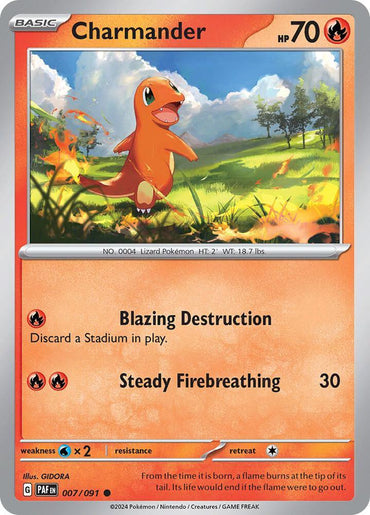 Charmander (007/091) [Scarlet & Violet: Paldean Fates] (Online Only)