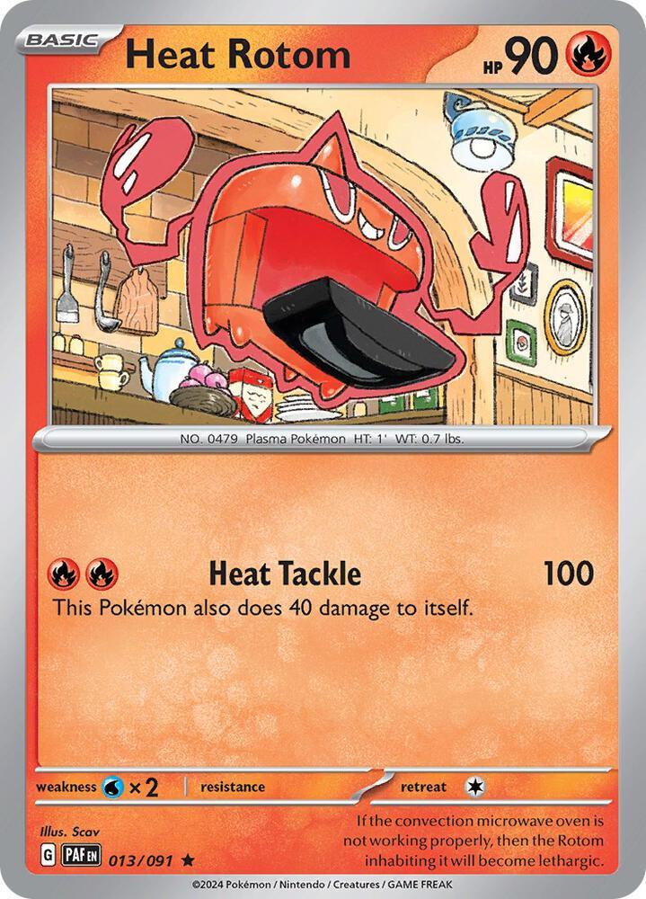 Heat Rotom (013/091) [Scarlet & Violet: Paldean Fates] (Online Only)