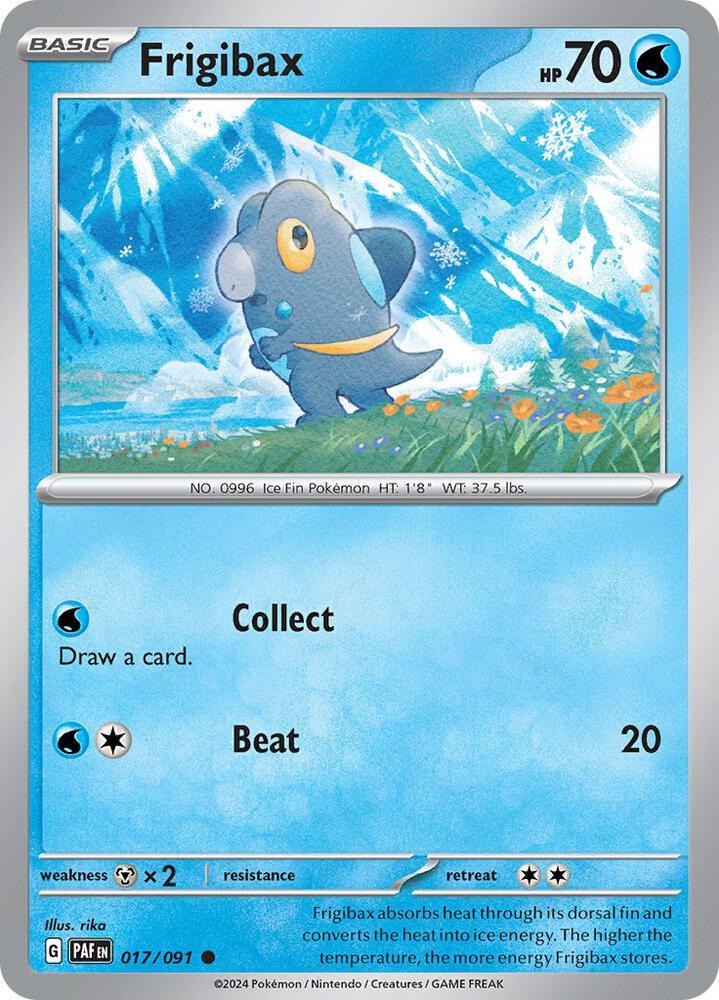 Frigibax (017/091) [Scarlet & Violet: Paldean Fates] (Online Only)