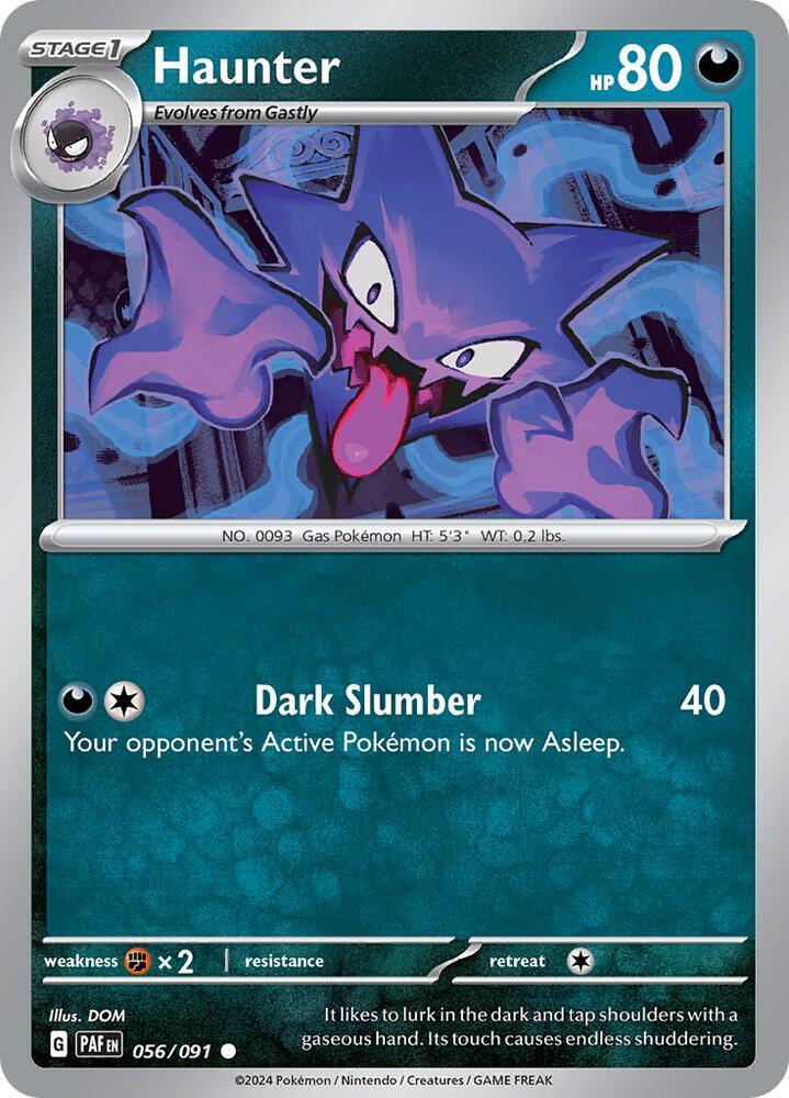 Haunter (056/091) [Scarlet & Violet: Paldean Fates] (Online Only)