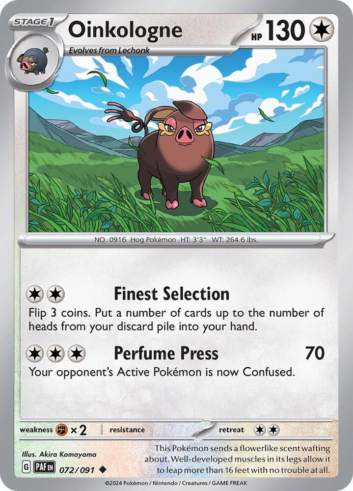 Oinkologne (072/091) [Scarlet & Violet: Paldean Fates] (Online Only)