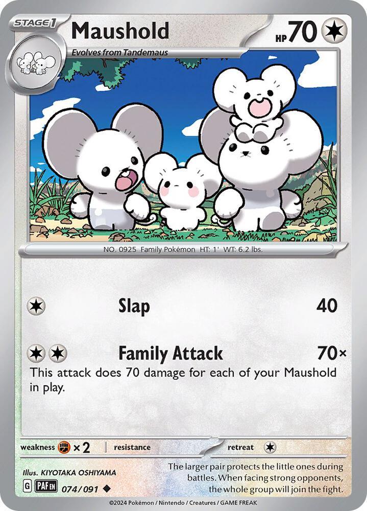 Maushold (074/091) [Scarlet & Violet: Paldean Fates] (Online Only)