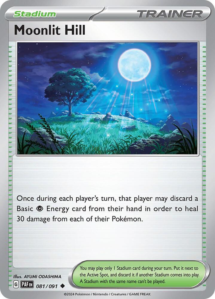 Moonlit Hill (081/091) [Scarlet & Violet: Paldean Fates] (Online Only)