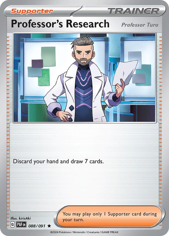 Professor's Research (088/091) [Scarlet & Violet: Paldean Fates] (Online Only)