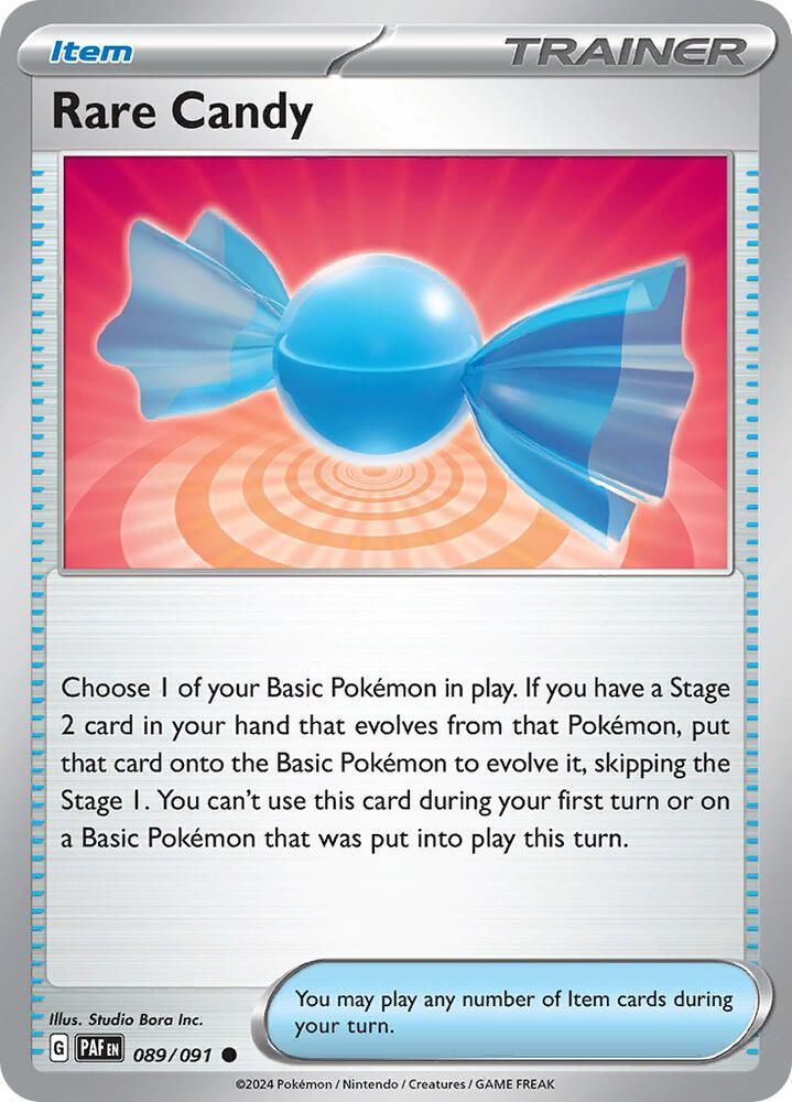 Rare Candy (089/091) [Scarlet & Violet: Paldean Fates] (Online Only)