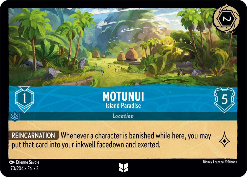 Motunui - Island Paradise (170/204) [Into the Inklands] (ONLINE ORDER ONLY)