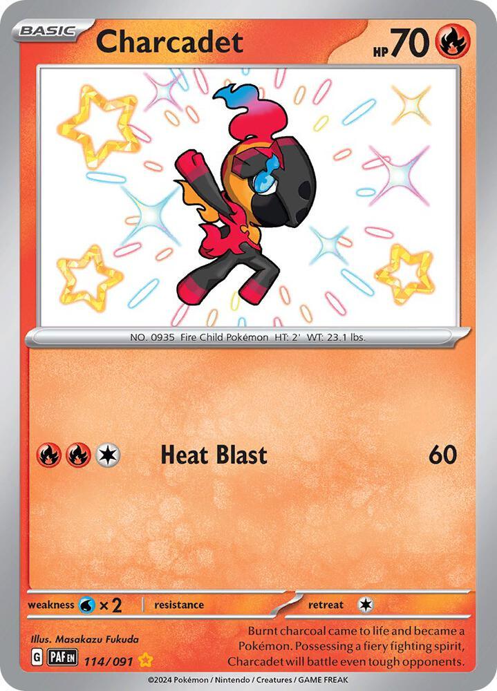 Charcadet (114/091) [Scarlet & Violet: Paldean Fates] (Online Only)