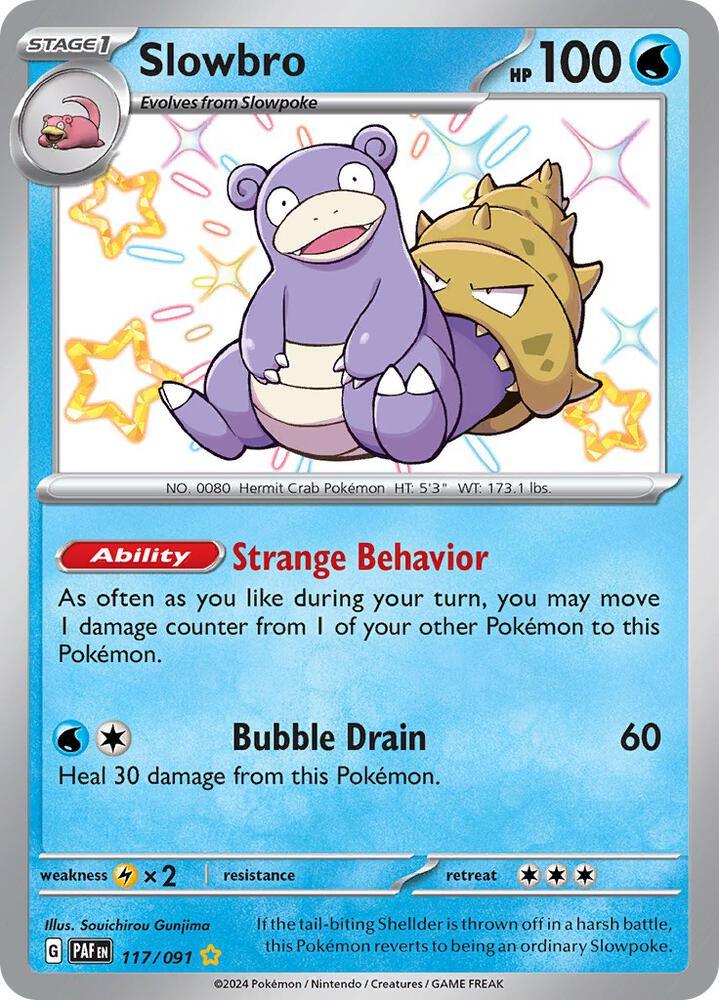 Slowbro (117/091) [Scarlet & Violet: Paldean Fates] (Online Only)