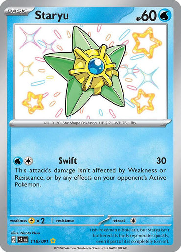 Staryu (118/091) [Scarlet & Violet: Paldean Fates] (Online Only)