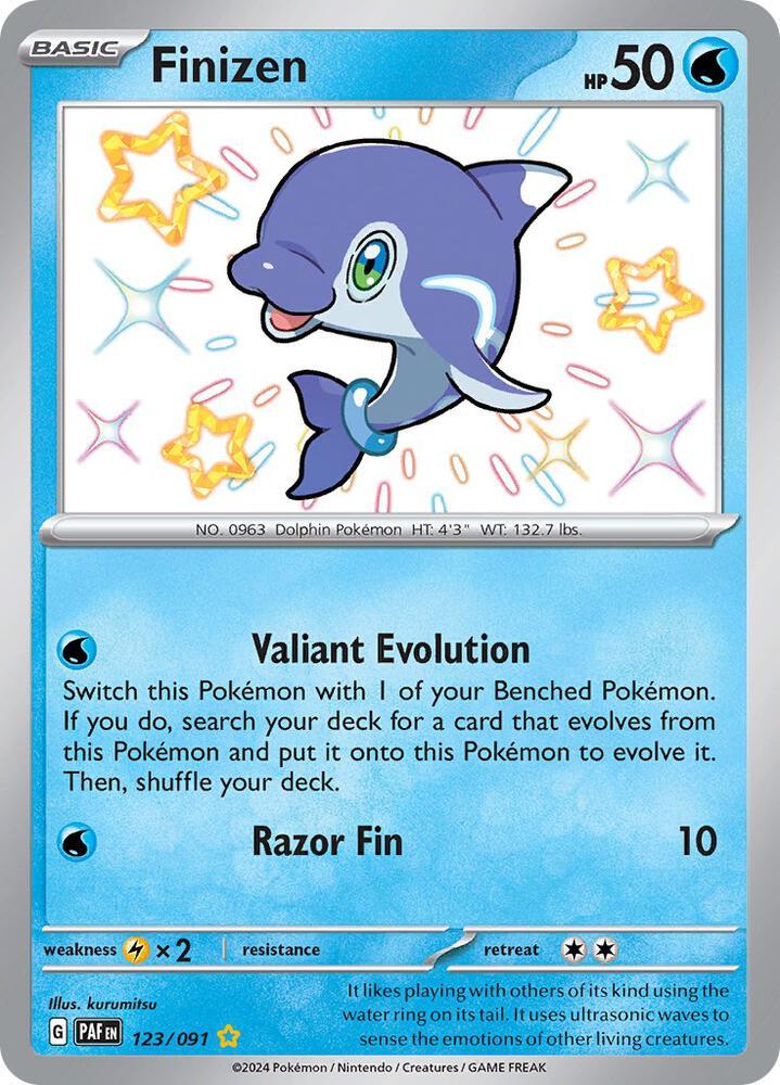 Finizen (123/091) [Scarlet & Violet: Paldean Fates] (Online Only)