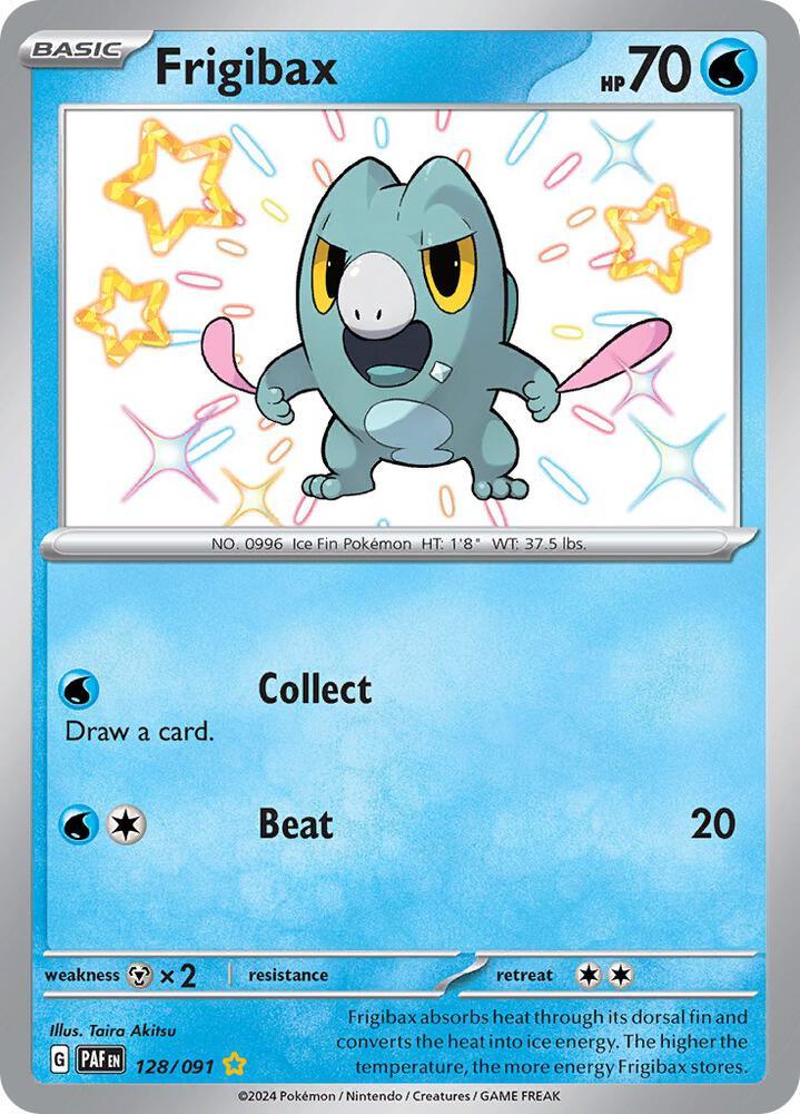 Frigibax (129/091) [Scarlet & Violet: Paldean Fates] (Online Only)