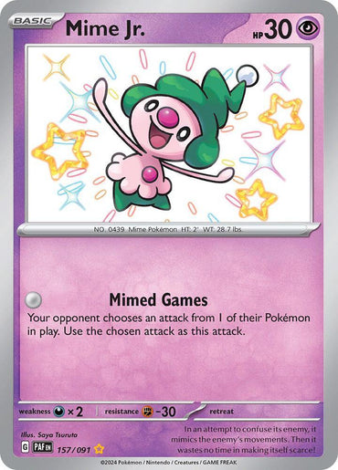 Mime Jr. (157/091) [Scarlet & Violet: Paldean Fates] (Online Only)