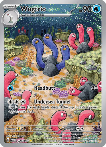 Wugtrio (224/091) [Scarlet & Violet: Paldean Fates] (Online Only)
