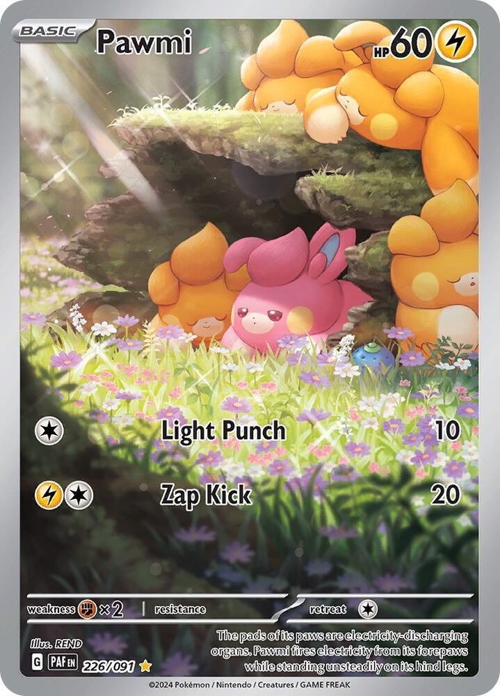 Pawmi (226/091) [Scarlet & Violet: Paldean Fates] (Online Only)