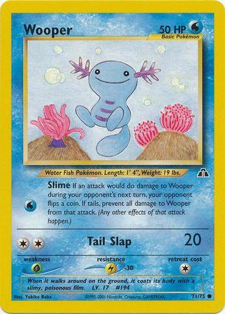 Wooper (71/75) [Neo Discovery Unlimited] (Online Only)