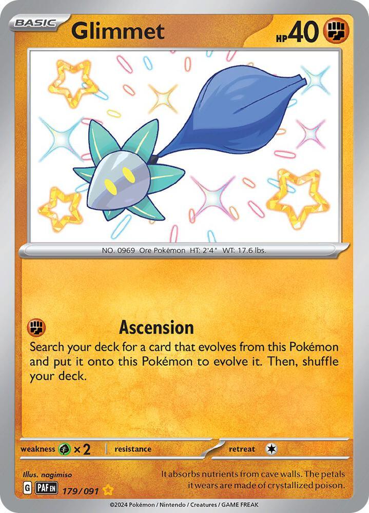 Glimmet (179/091) [Scarlet & Violet: Paldean Fates] (Online Only)