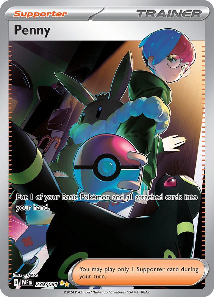 Penny (239/091) [Scarlet & Violet: Paldean Fates] (Online Only)