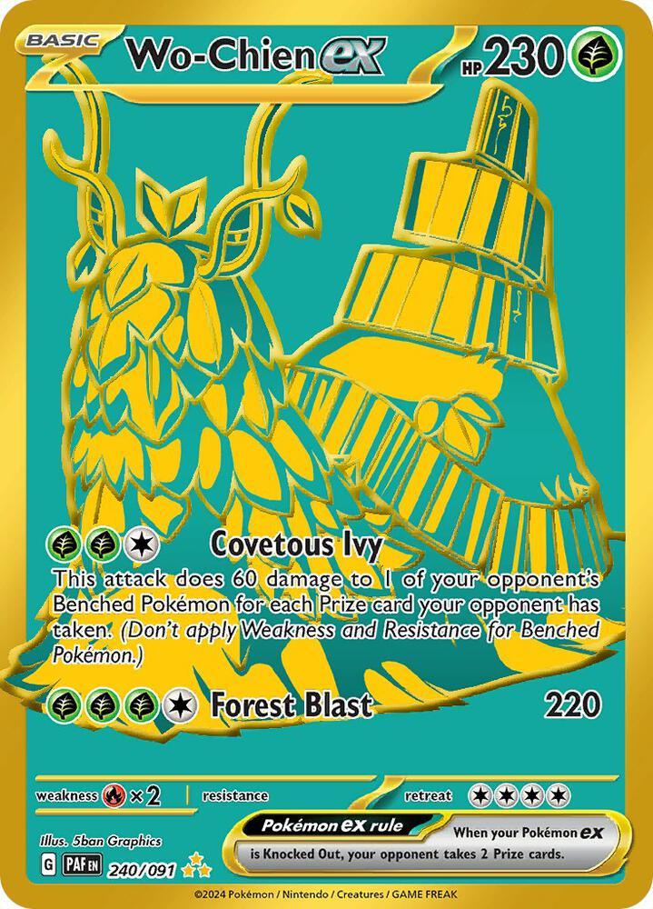 Wo-Chien ex (240/091) [Scarlet & Violet: Paldean Fates] (Online Only)