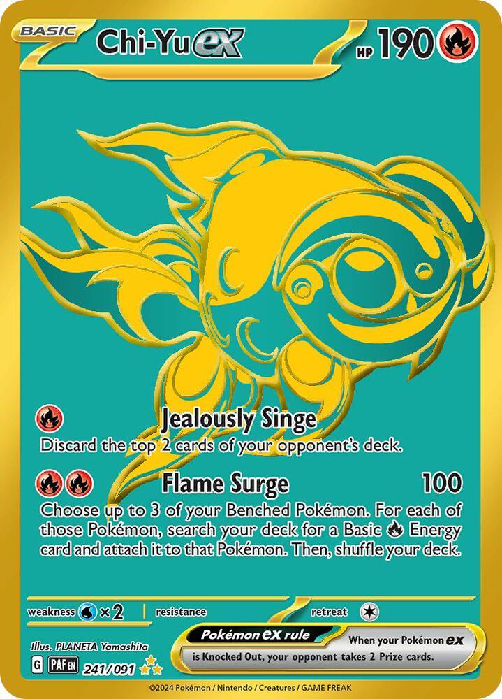 Chi-Yu ex (241/091) [Scarlet & Violet: Paldean Fates] (Online Only)