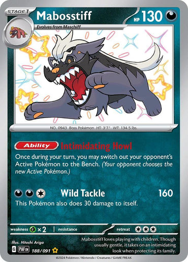 Mabosstiff (188/091) [Scarlet & Violet: Paldean Fates] (Online Only)