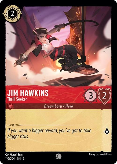 Jim Hawkins - Thrill Seeker (110/204) [Into the Inklands] (ONLINE ORDER ONLY)