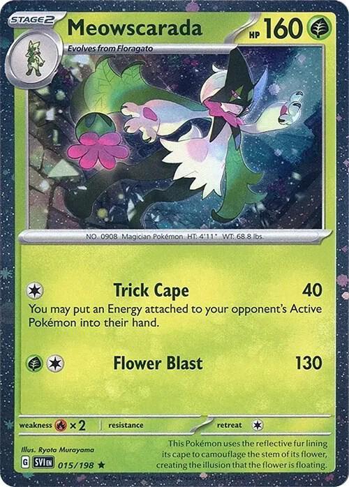 Meowscarada (015/198) (Cosmos Holo) [Miscellaneous Cards] (Online Only)