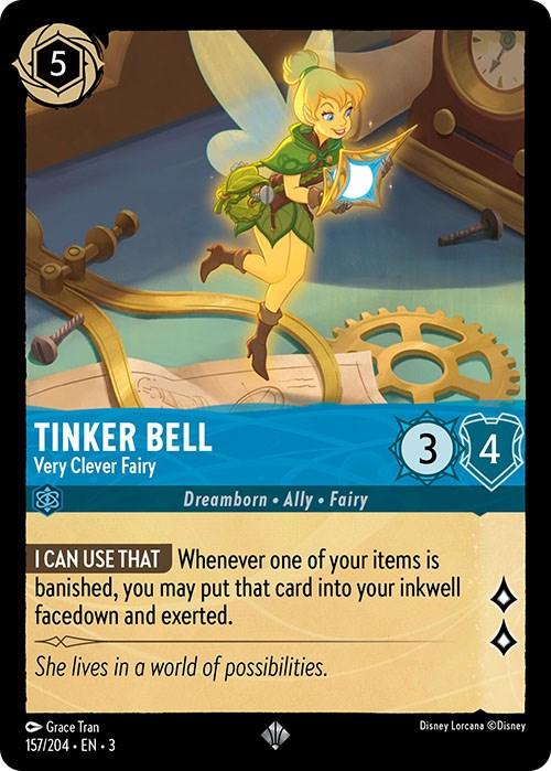 Tinker Bell - Very Clever Fairy (157/204) [Into the Inklands] (ONLINE ORDER ONLY)