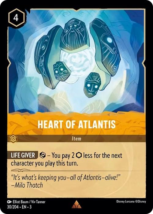 Heart of Atlantis (30/204) [Into the Inklands] (ONLINE ORDER ONLY)