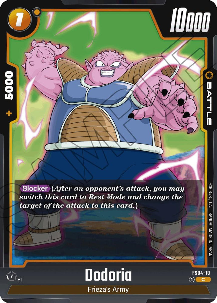 Dodoria [Starter Deck: Frieza] (ONLINE ORDER ONLY)