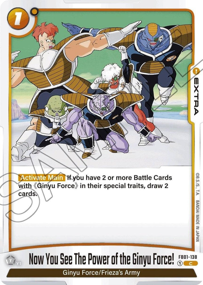 Now You See The Power of the Ginyu Force! [Awakened Pulse] (ONLINE ORDER ONLY)
