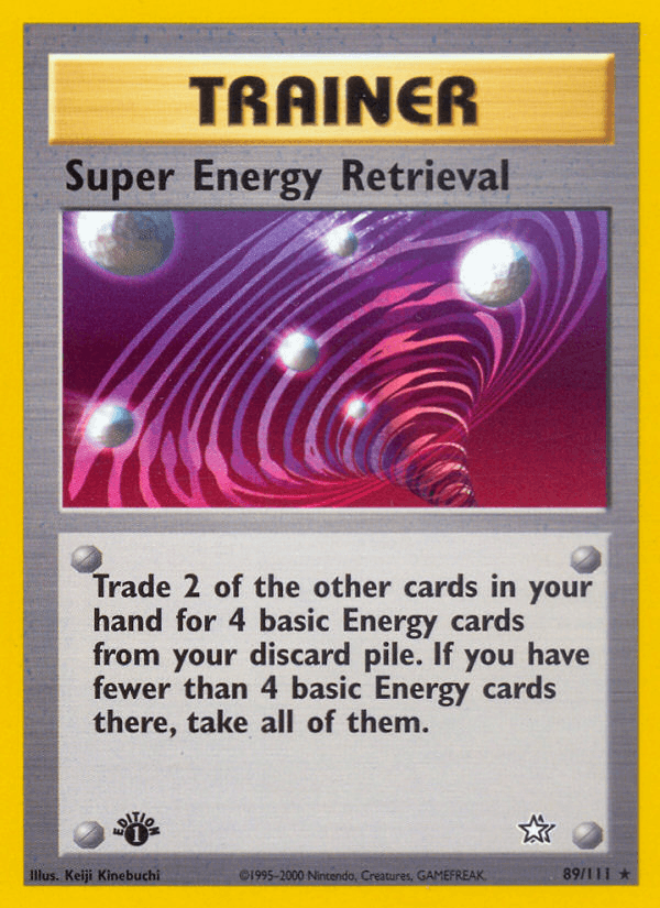 Super Energy Retrieval (89/111) [Neo Genesis 1st Edition] (Online Only)