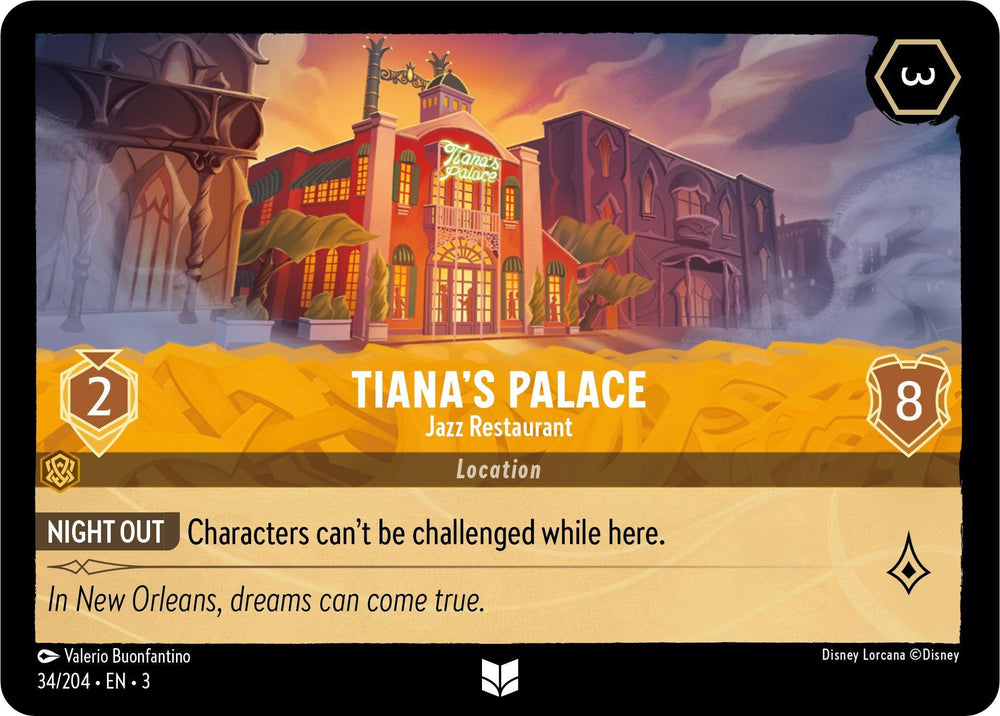 Tiana's Palace - Jazz Restaurant (34/204) [Into the Inklands] (ONLINE ORDER ONLY)