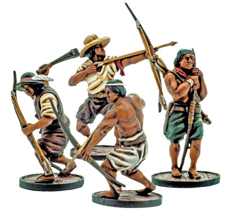 Blood & Plunder: Spanish Milicianos Indios Unit (ONLINE ORDER ONLY)