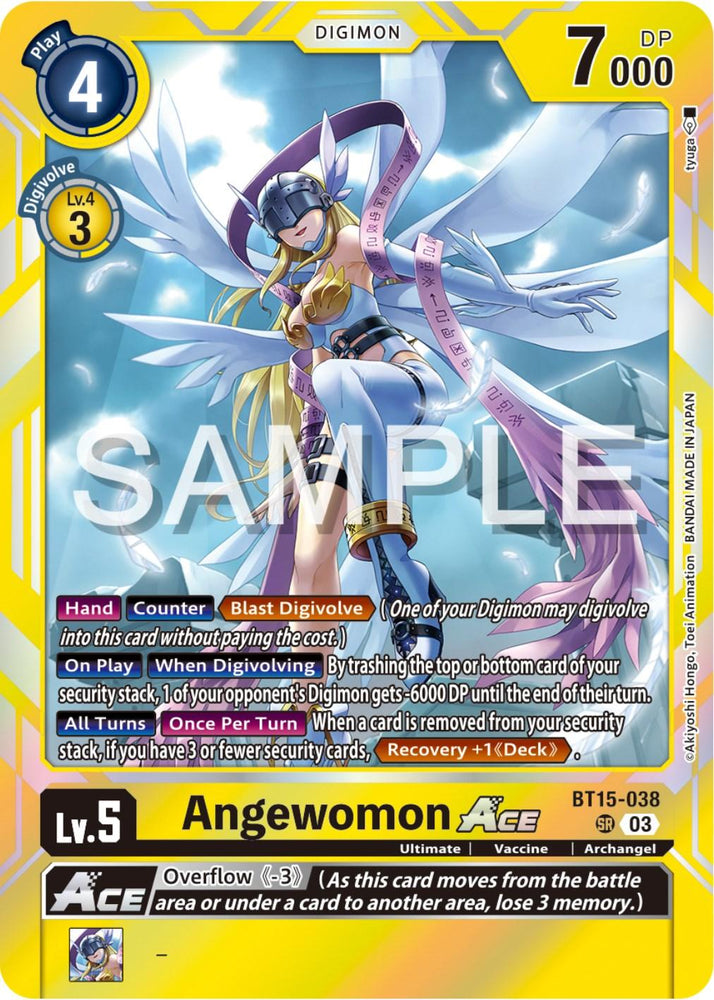 Angewomon Ace [BT15-038] [Exceed Apocalypse] (ONLINE ORDER ONLY)